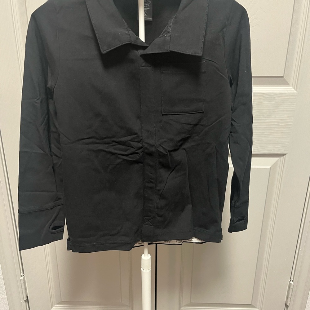 Kids Peekaboo Beans long-sleeve “Back in Black” shirt